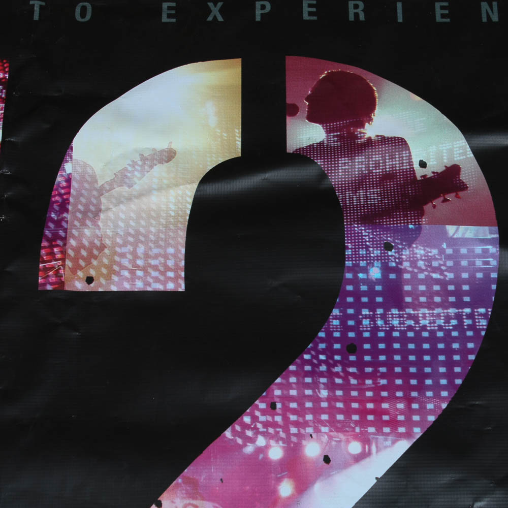 Oversize U2 3D Movie Poster