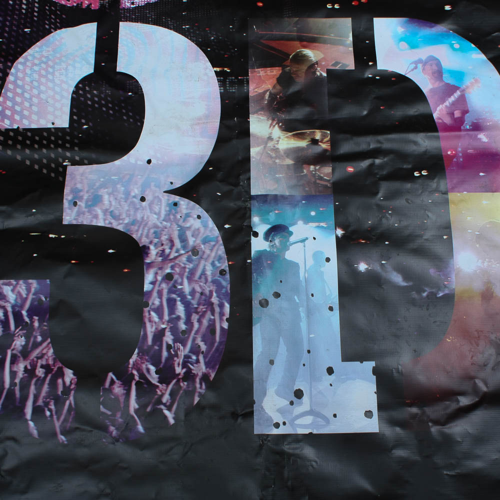 Oversize U2 3D Movie Poster