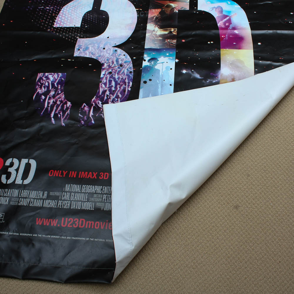 Oversize U2 3D Movie Poster