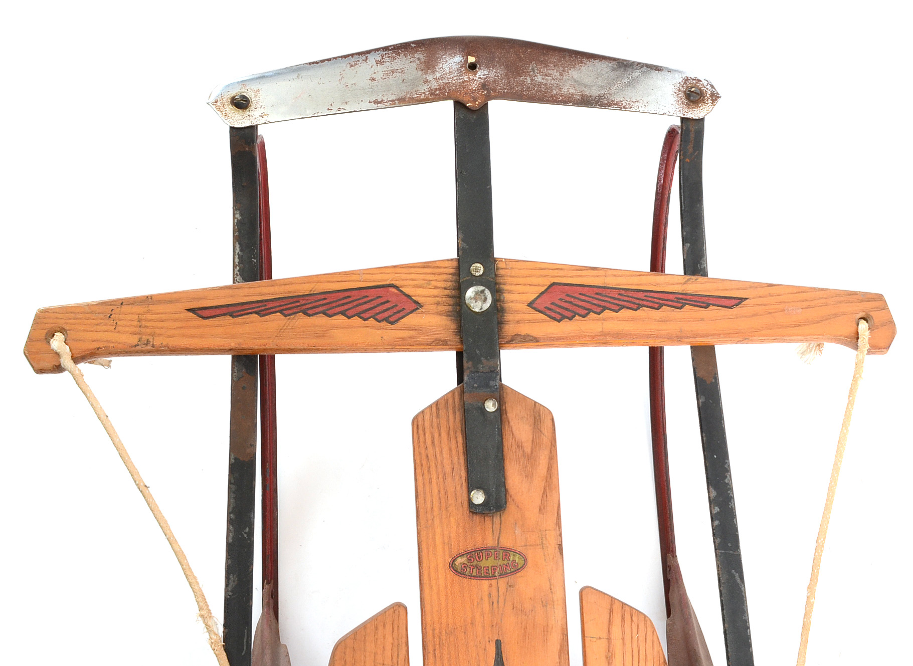 1950s/60s Flexible Flyer Wood Snow Sled