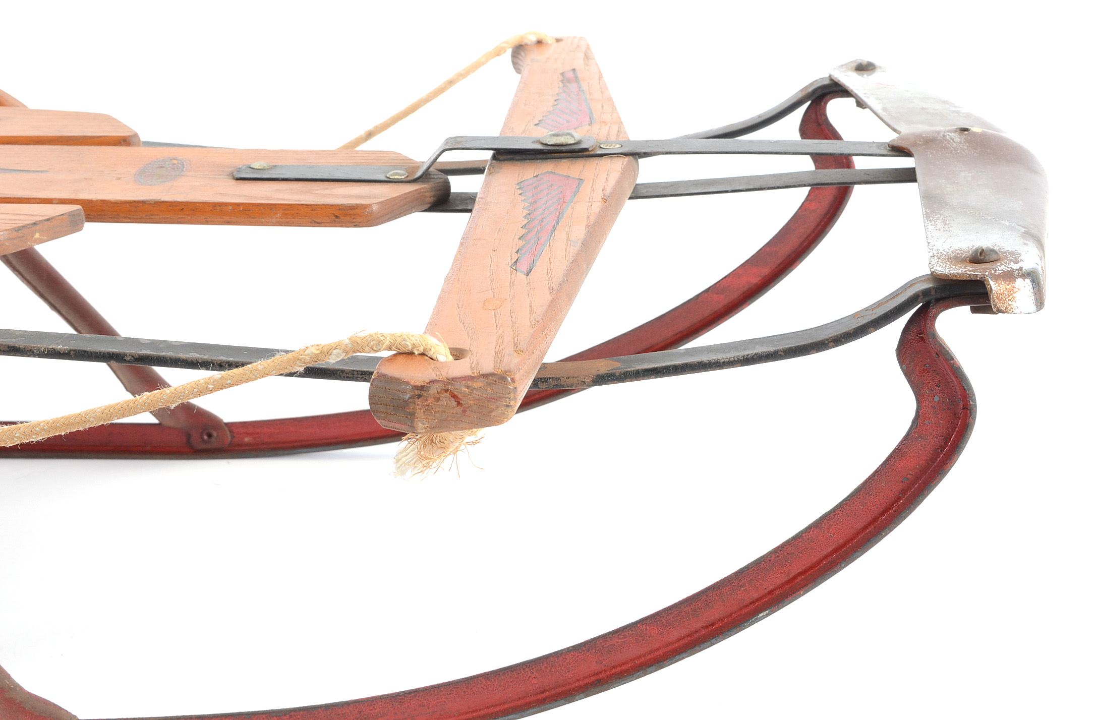 1950s/60s Flexible Flyer Wood Snow Sled