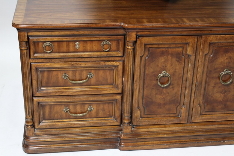 Drexel Heritage Cameo Collection Dresser, Headboard and Wall Mirror