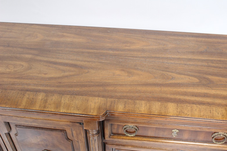 Drexel Heritage Cameo Collection Dresser, Headboard and Wall Mirror