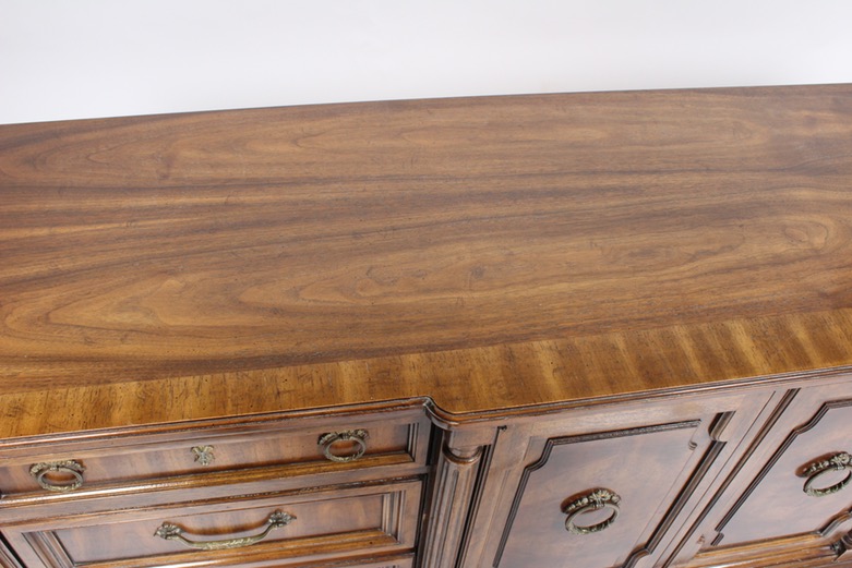 Drexel Heritage Cameo Collection Dresser, Headboard and Wall Mirror