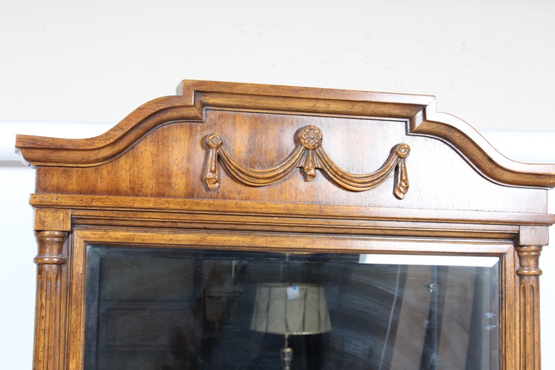 Drexel Heritage Cameo Collection Dresser, Headboard and Wall Mirror