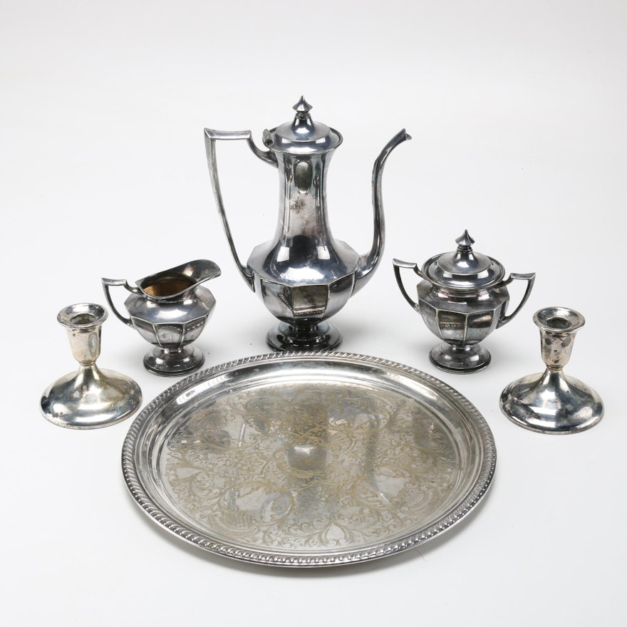 Assortment of Silver Plated Tableware