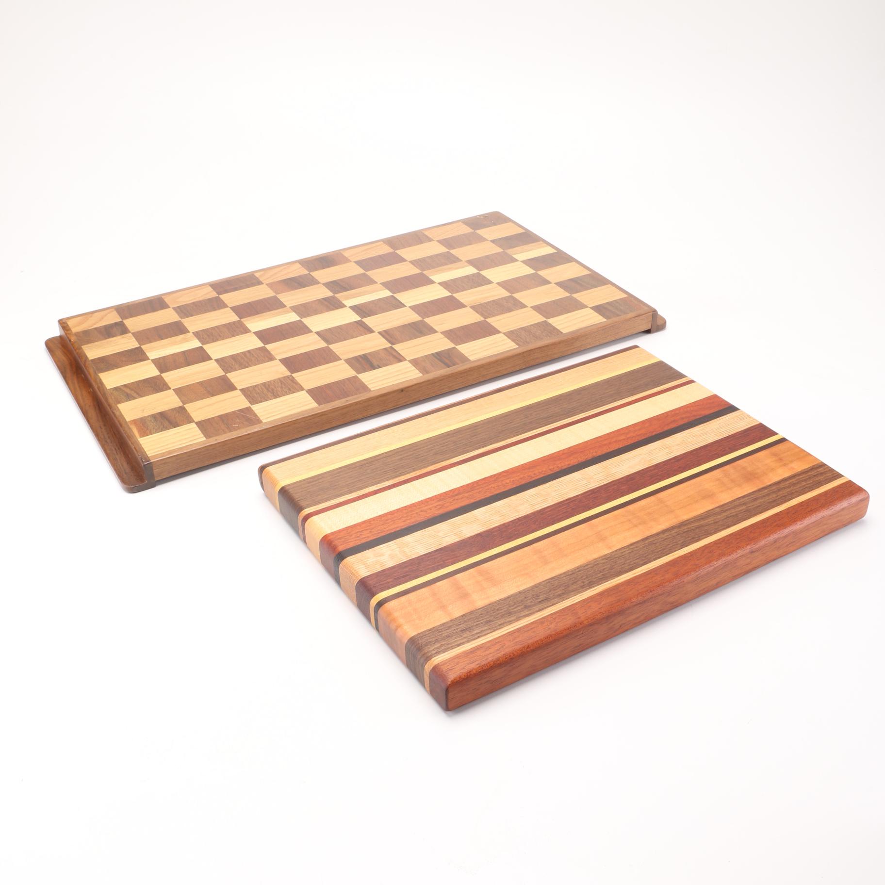 Handcrafted Laminated Wood Cutting Boards