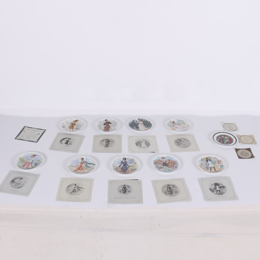Francois Ganeau "Women of the Century" Collectors Plate Collection