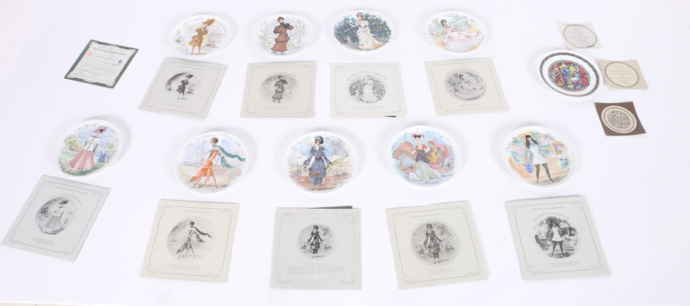 Francois Ganeau "Women of the Century" Collectors Plate Collection