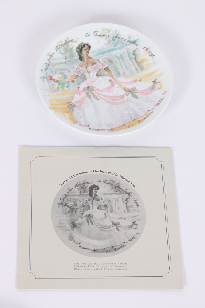Francois Ganeau "Women of the Century" Collectors Plate Collection
