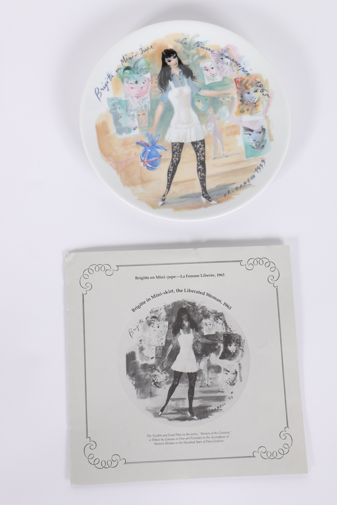 Francois Ganeau "Women of the Century" Collectors Plate Collection