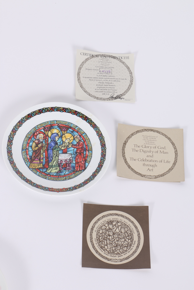 Francois Ganeau "Women of the Century" Collectors Plate Collection