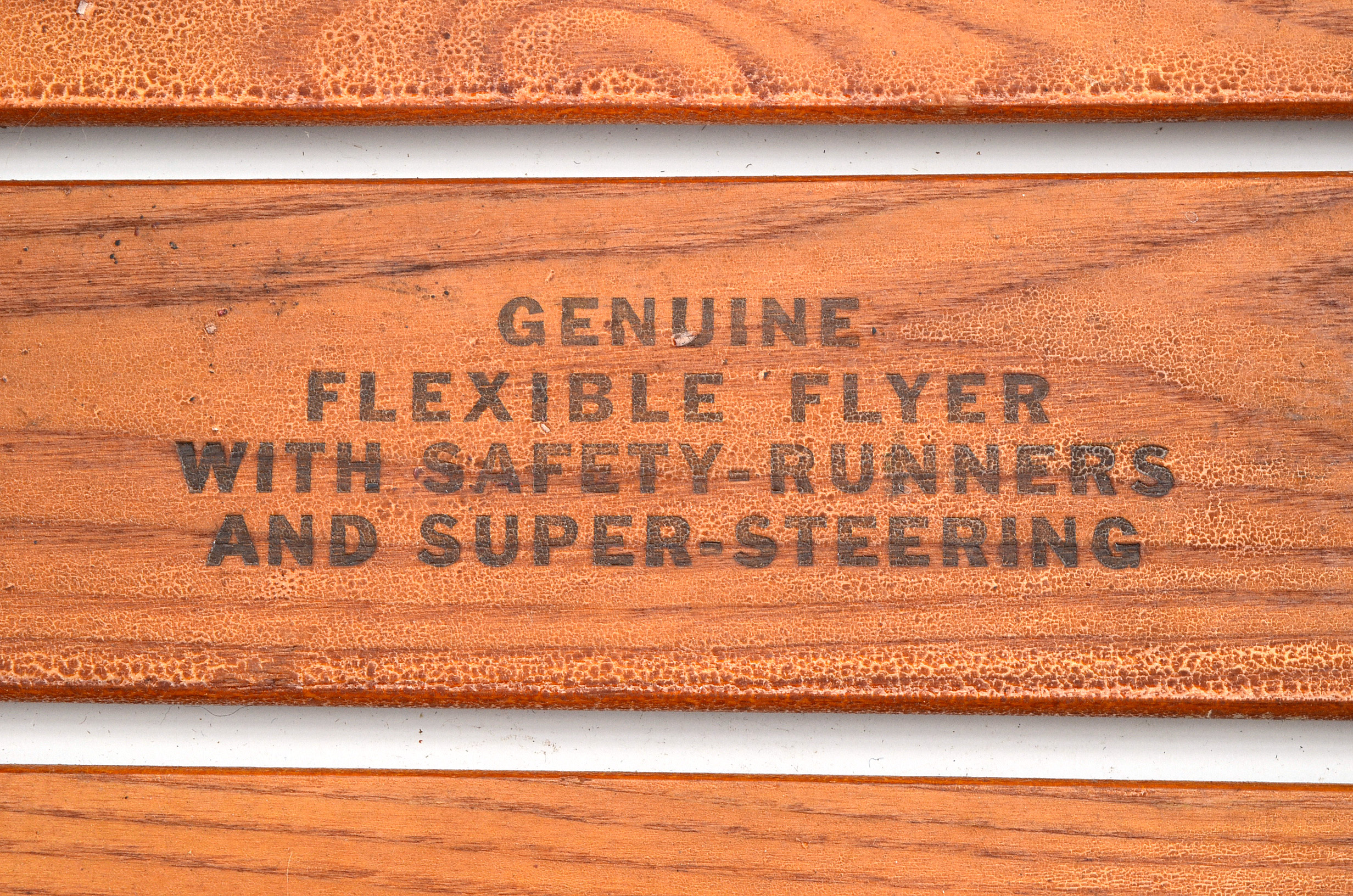 1950s/60s Flexible Flyer Wood Snow Sled