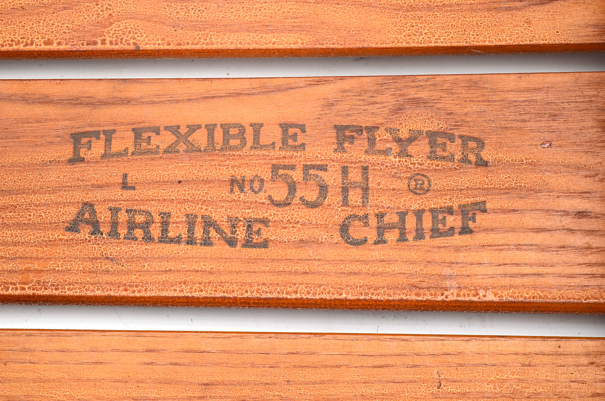 1950s/60s Flexible Flyer Wood Snow Sled