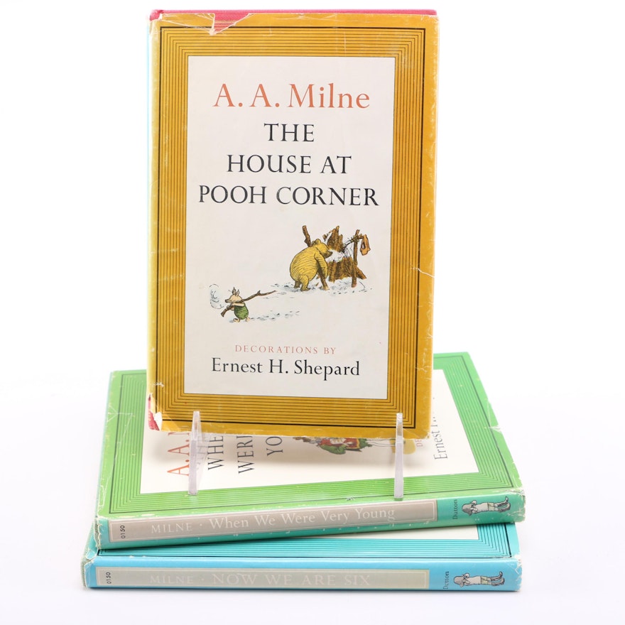 1961 A. A. Milne "Winnie-the-Pooh" Books