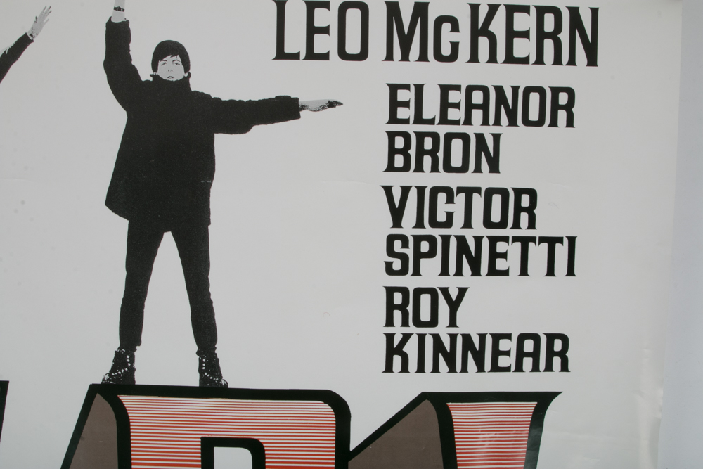 Reproduction Help! Screenplay Posters