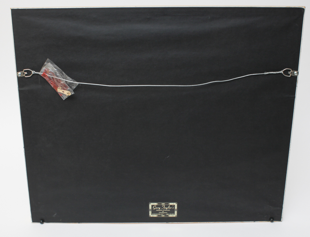 Framed and Facsimile Signed 2006 White House Christmas Card