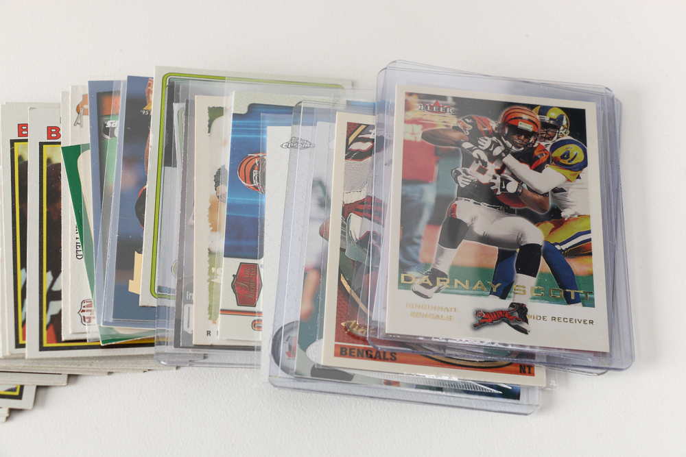 Collection of Cincinnati Bengals Football Cards