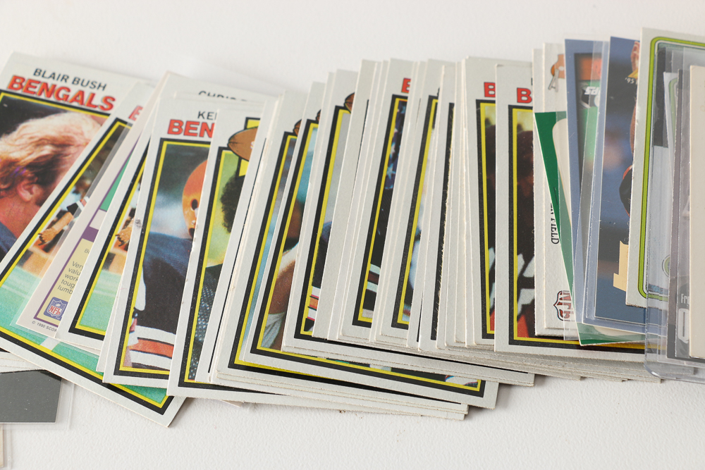 Collection of Cincinnati Bengals Football Cards