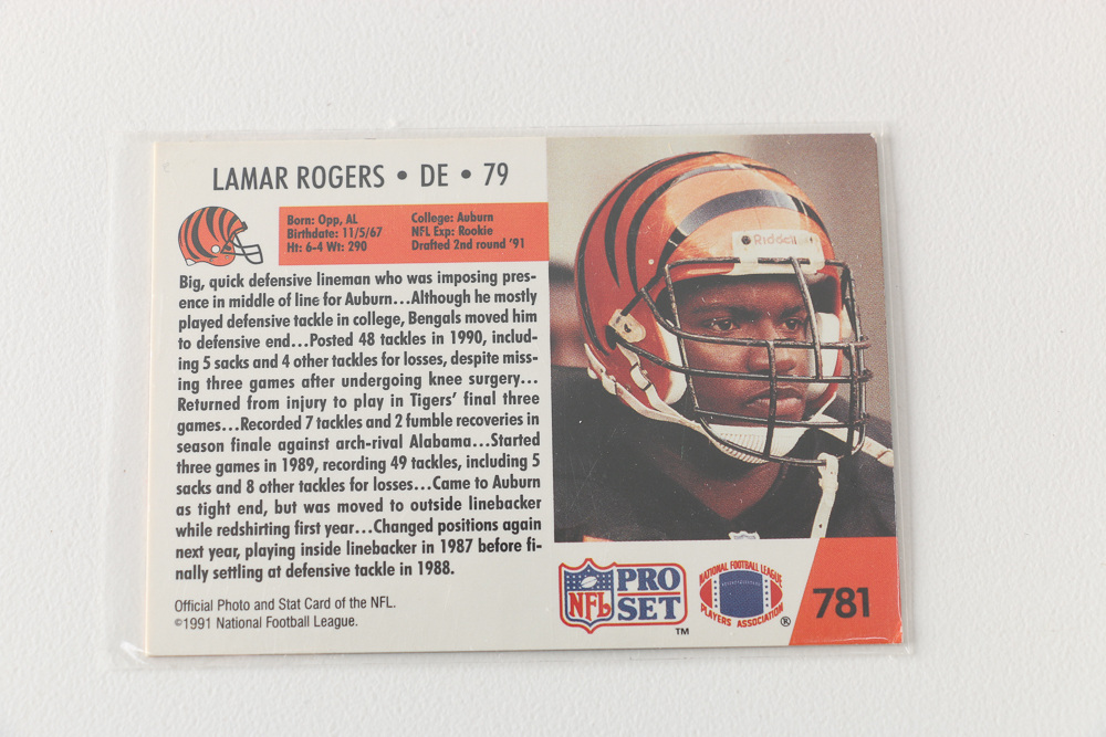 Collection of Cincinnati Bengals Football Cards