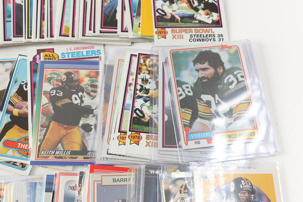Pittsburgh Steelers Football Cards