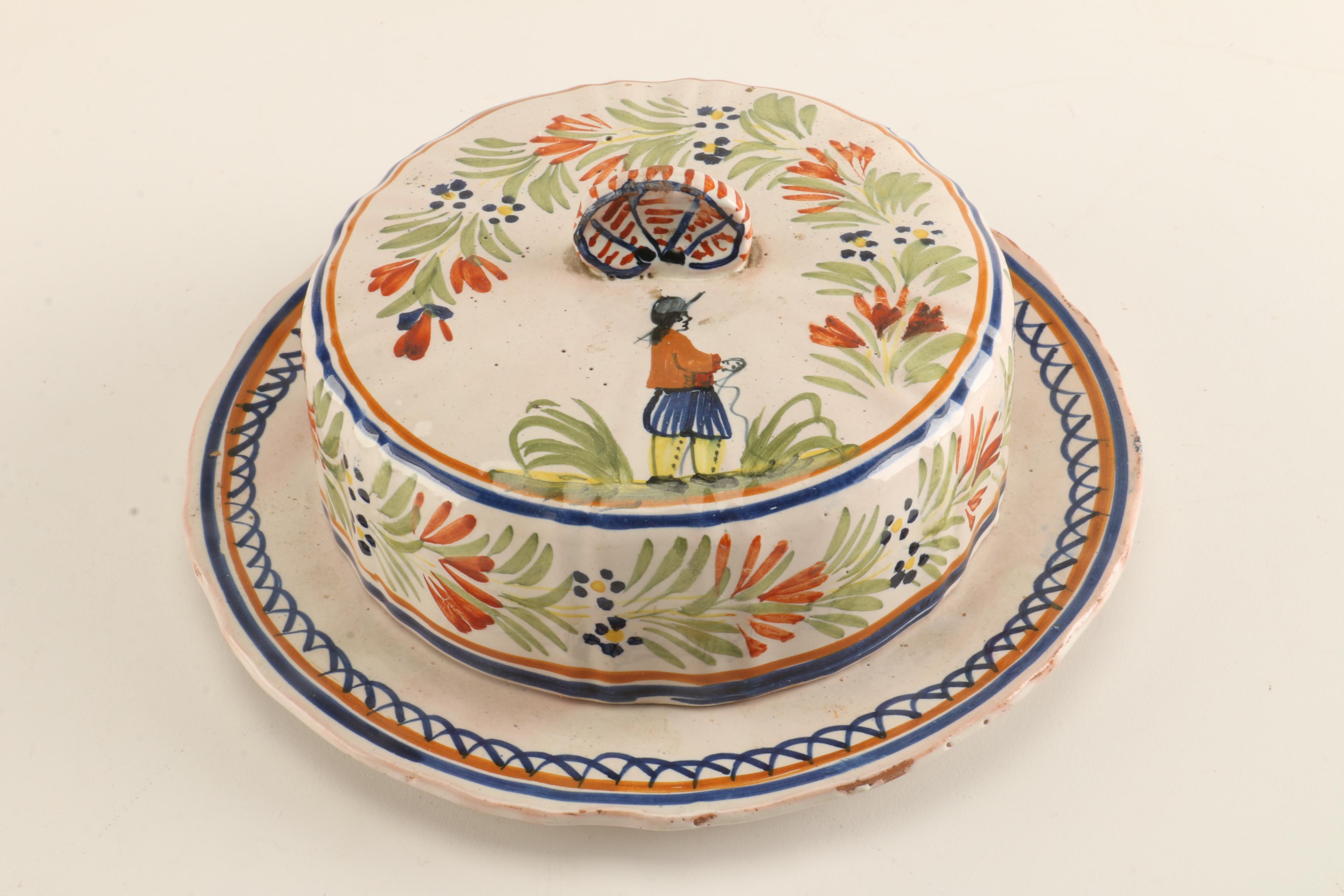 Collection of Henriot Quimper Tableware