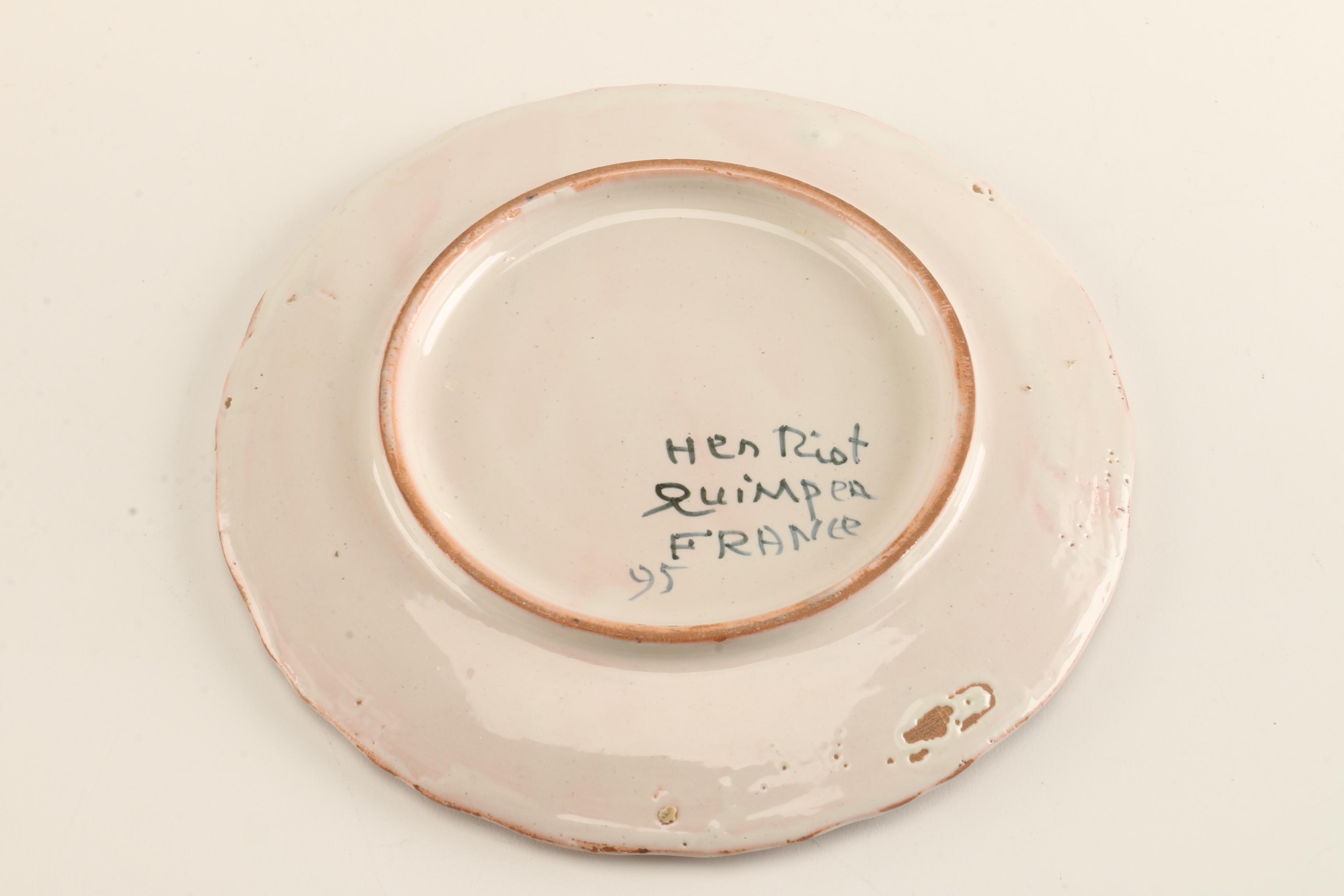 Collection of Henriot Quimper Tableware