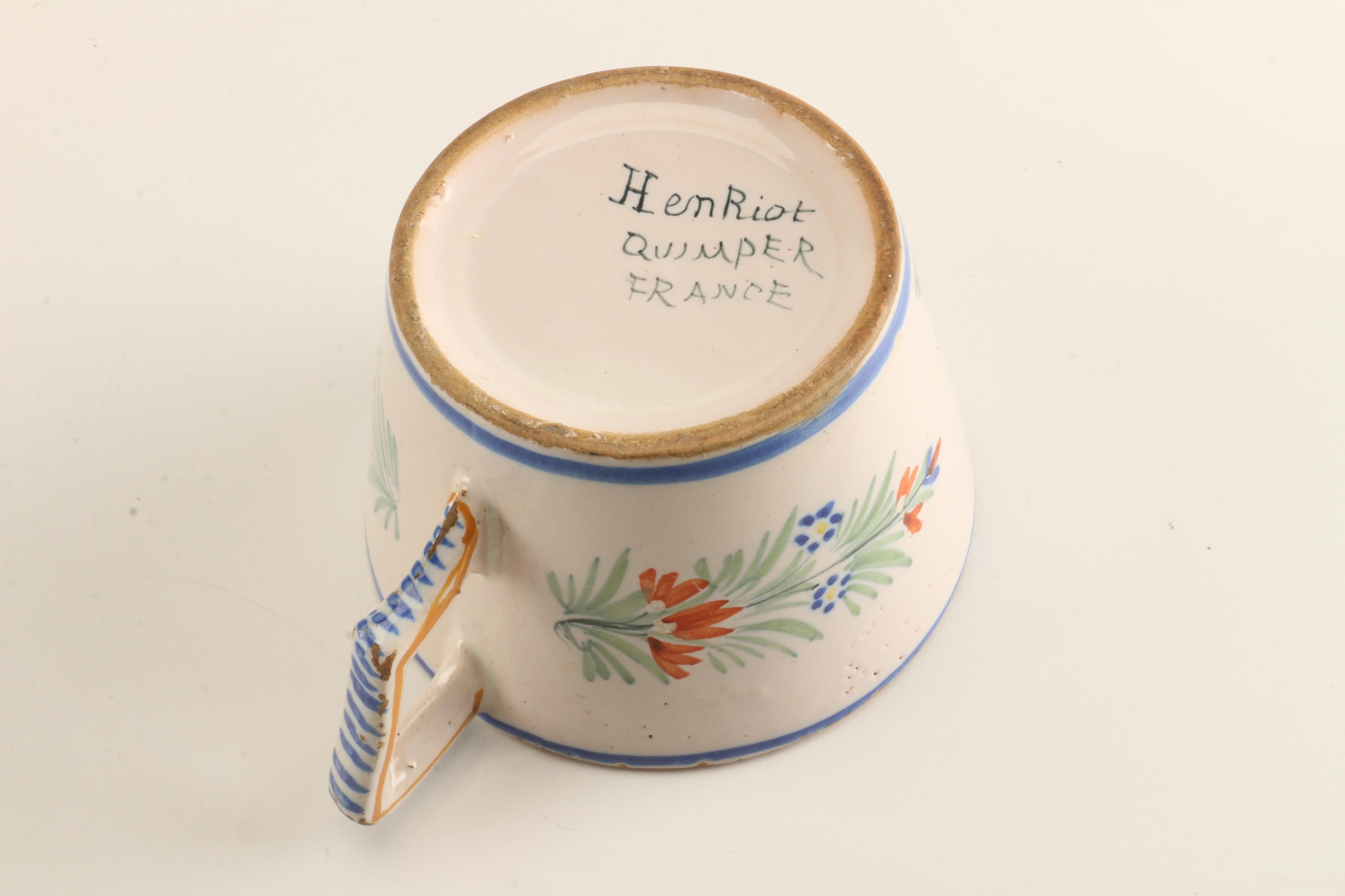 Collection of Henriot Quimper Tableware