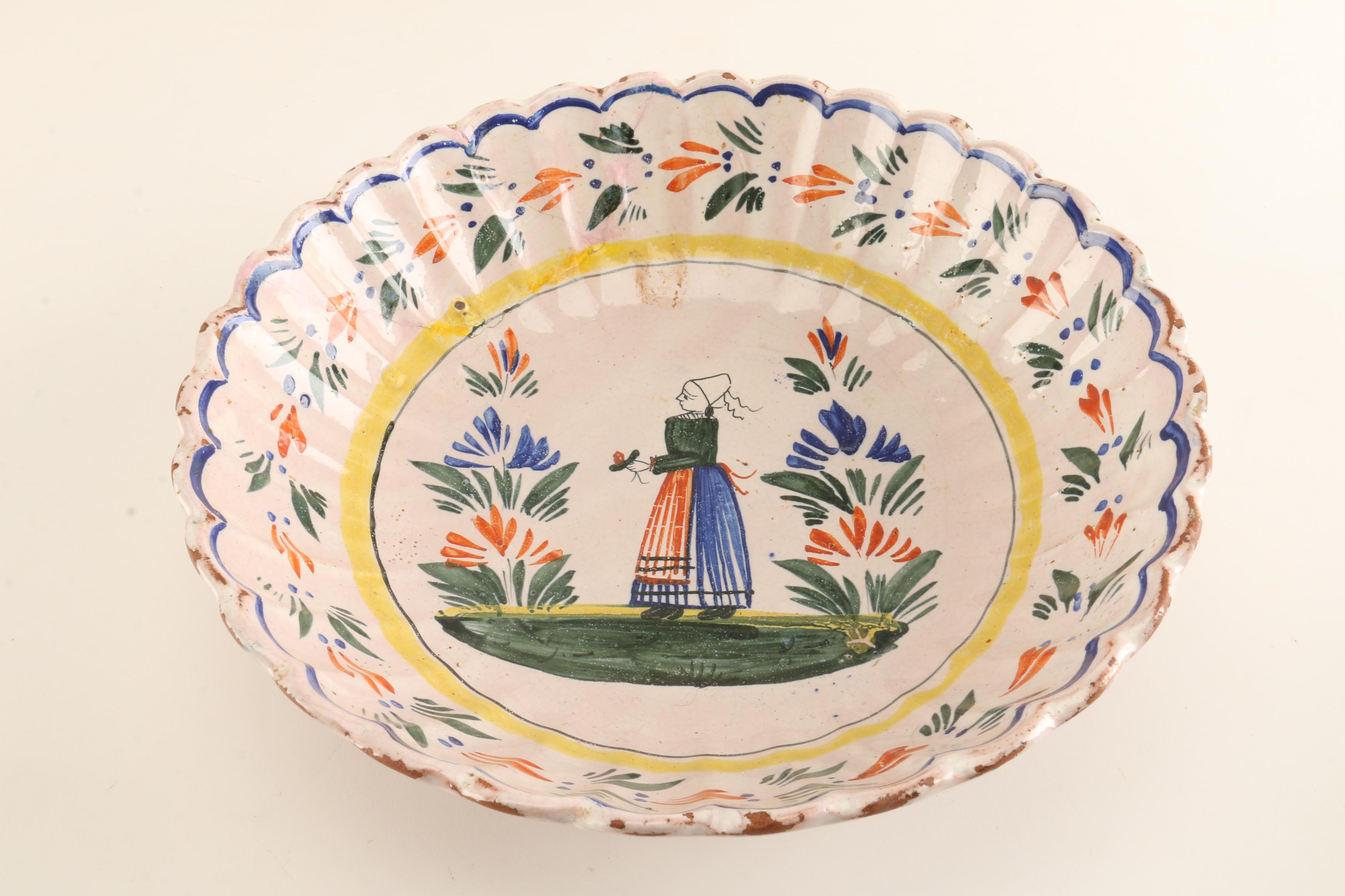 Collection of Henriot Quimper Tableware