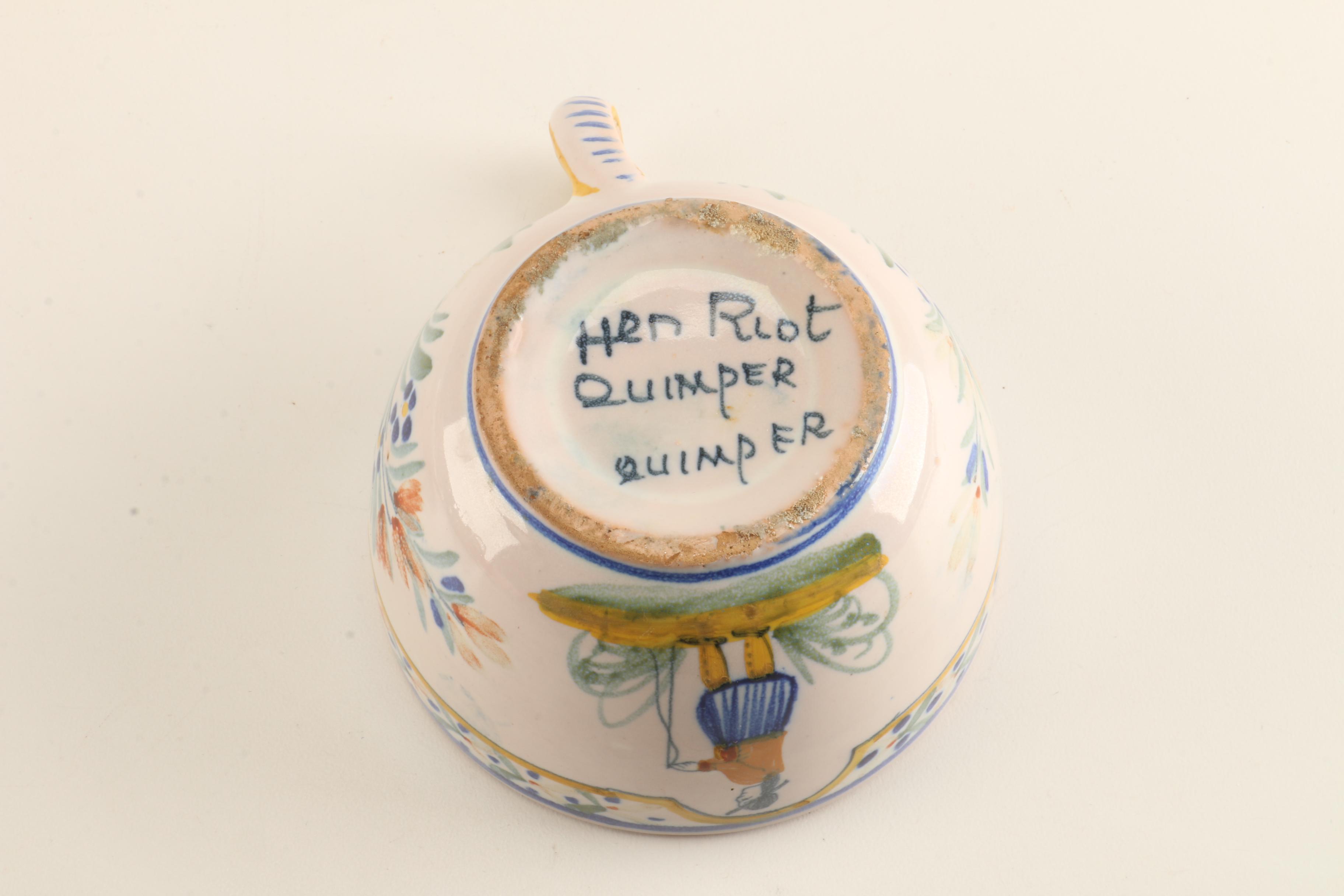 Collection of Henriot Quimper Tableware