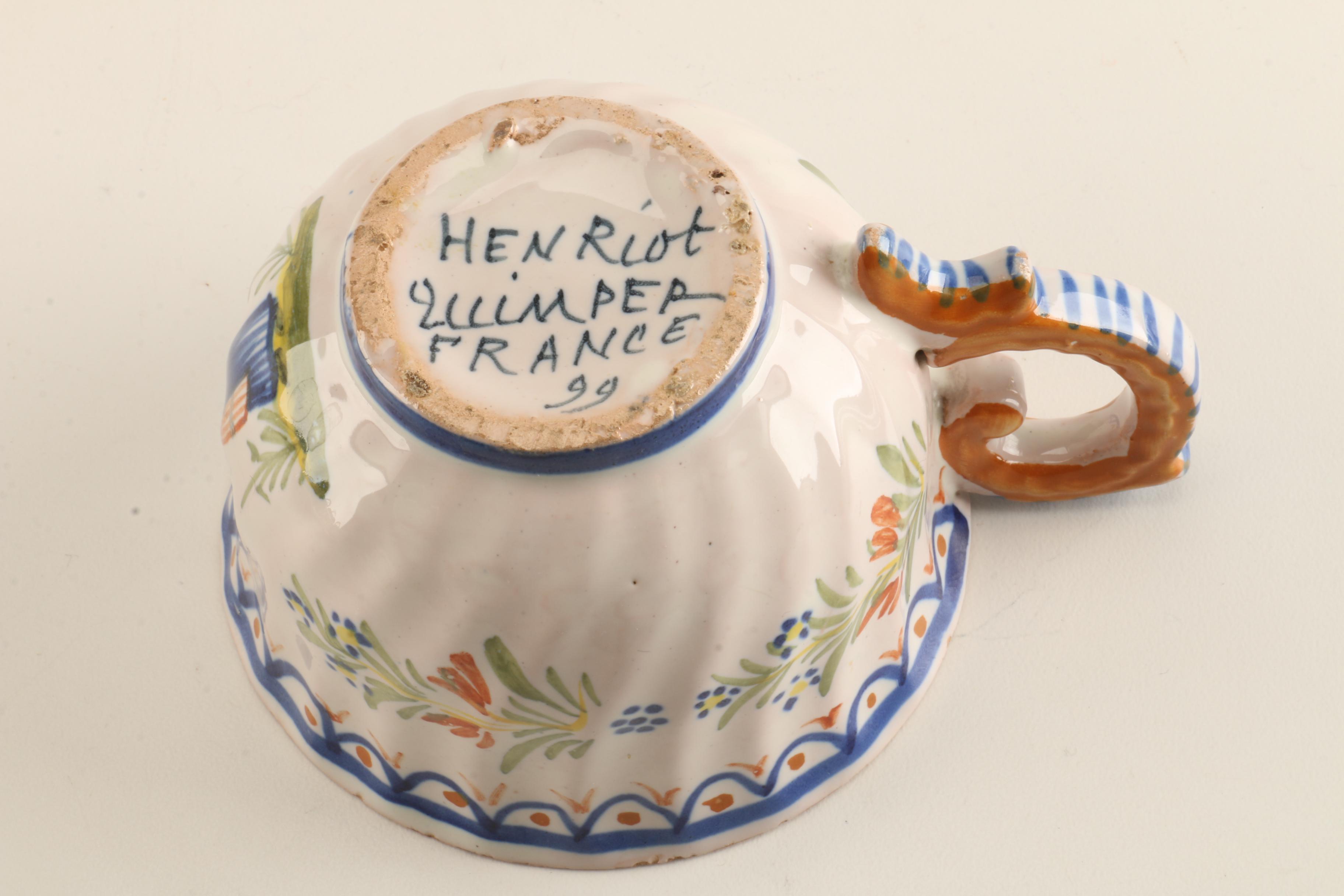 Collection of Henriot Quimper Tableware