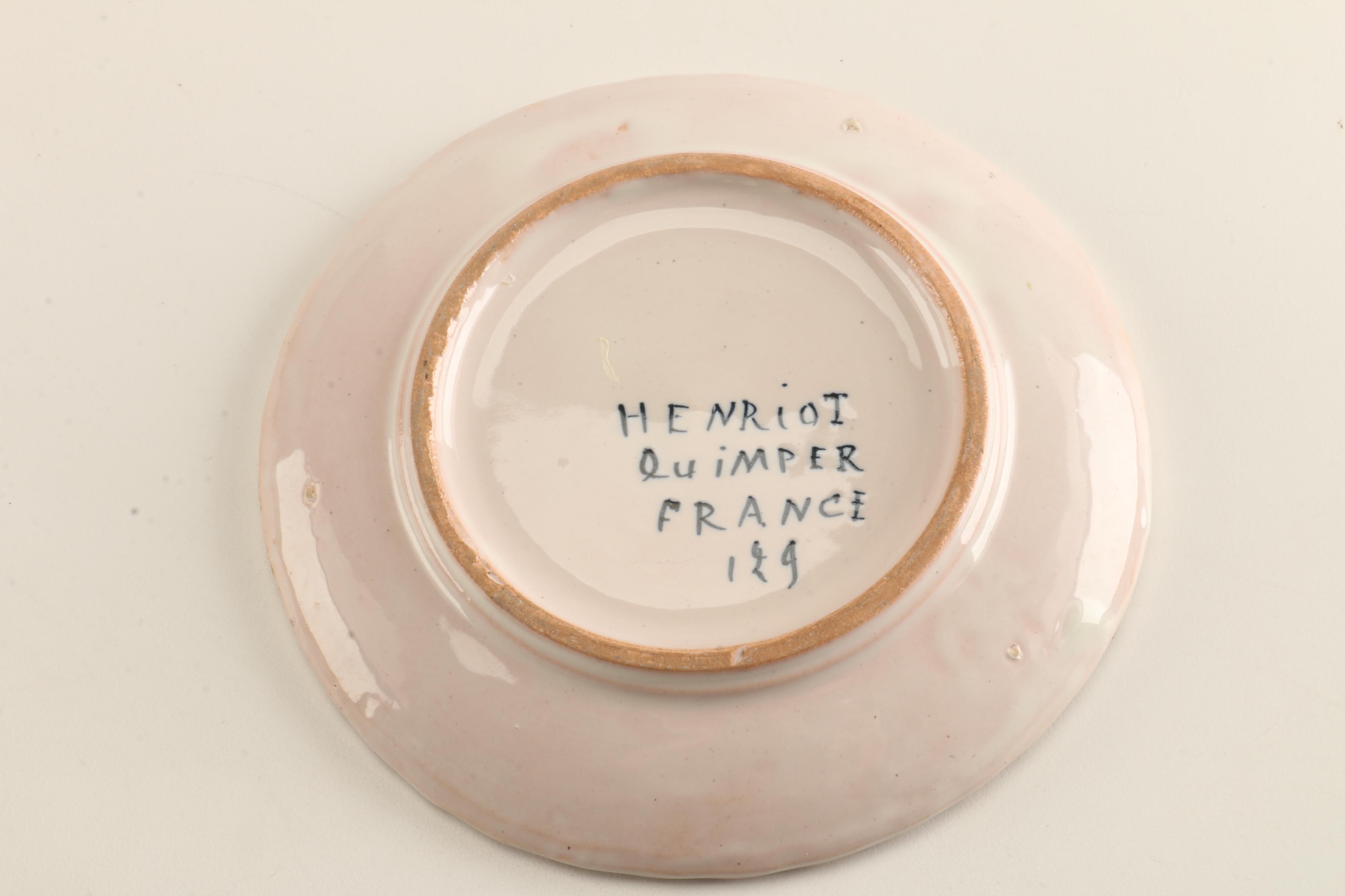 Collection of Henriot Quimper Tableware