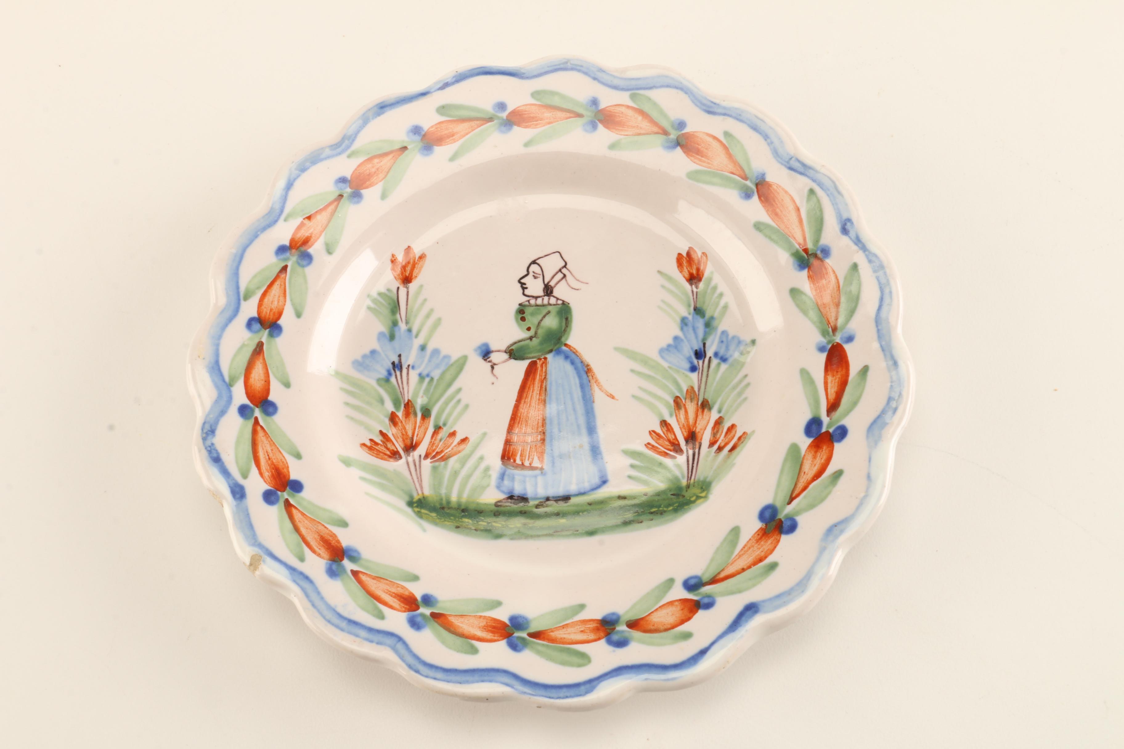 Collection of Henriot Quimper Tableware