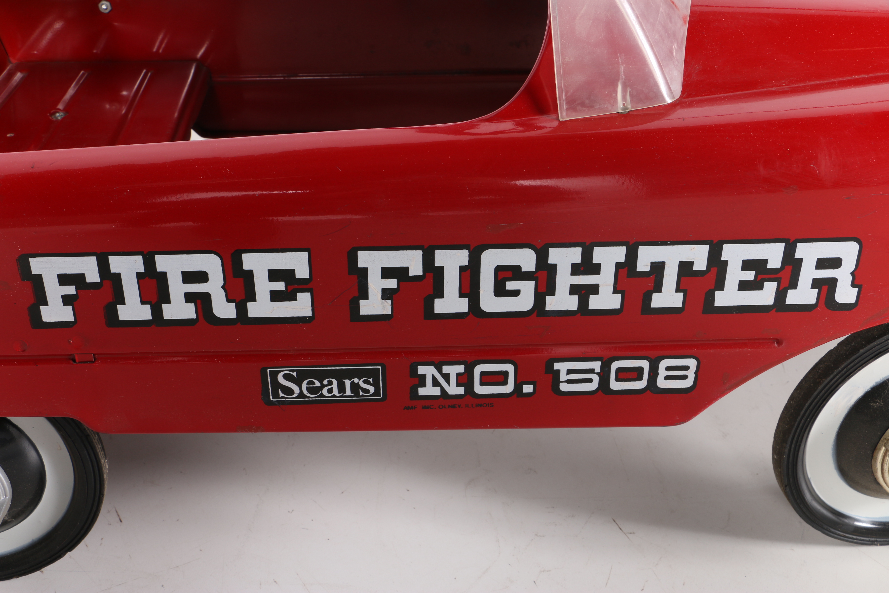 Vintage AMF Fire Fighter Pedal Car