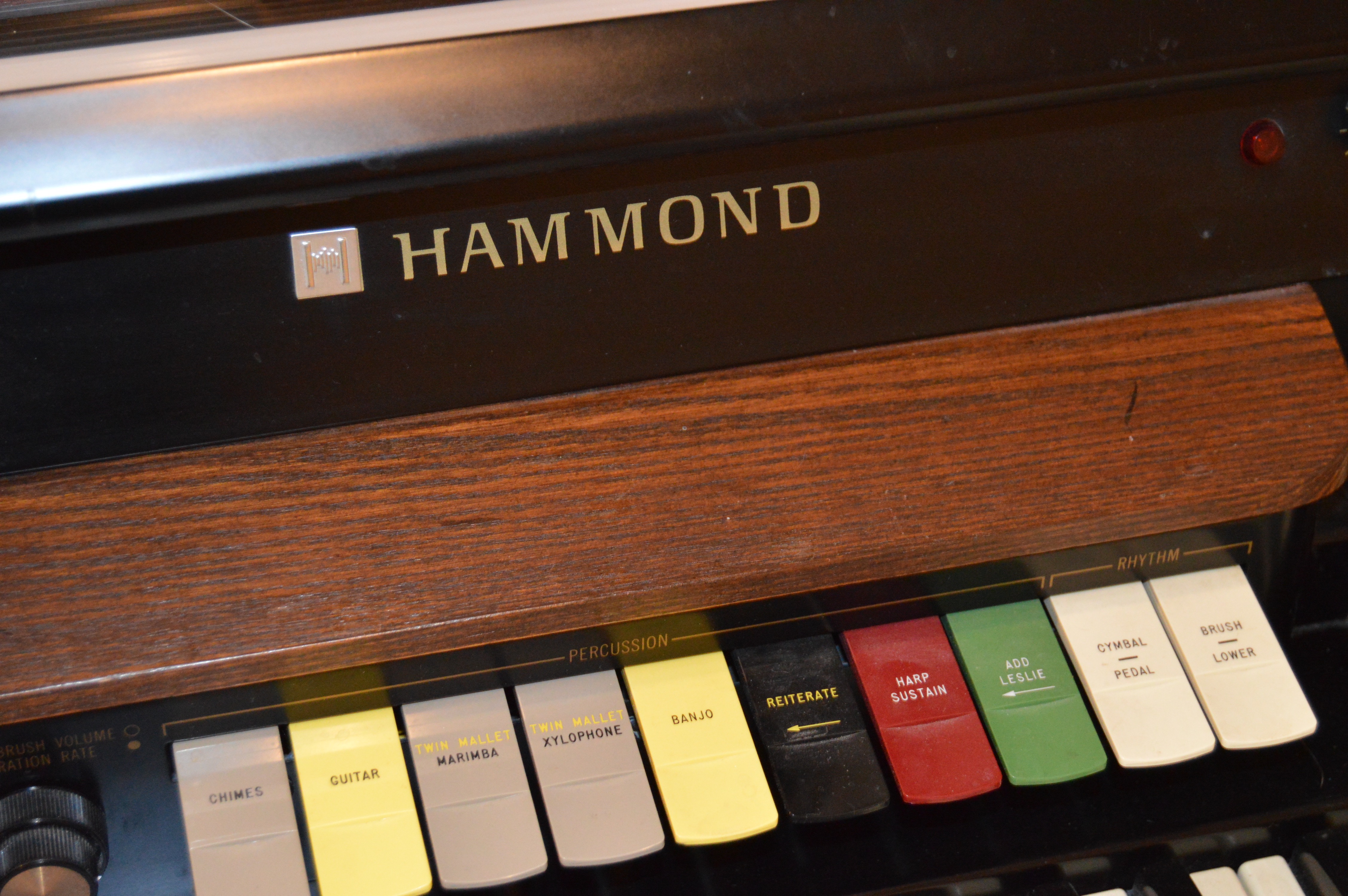 Vintage Hammond Rhythm II Organ With Bench