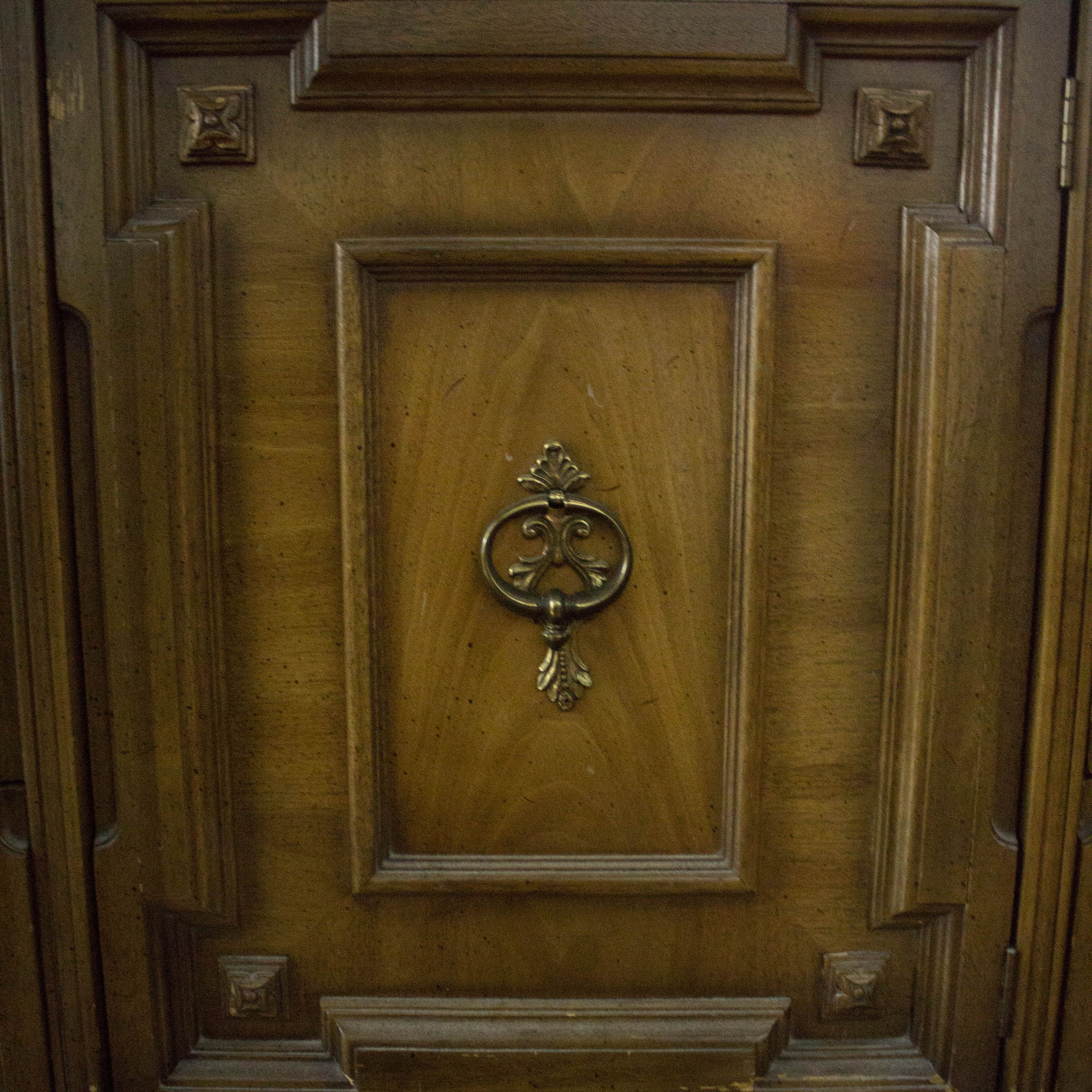 Vintage Marble Top Dresser With Mirrors