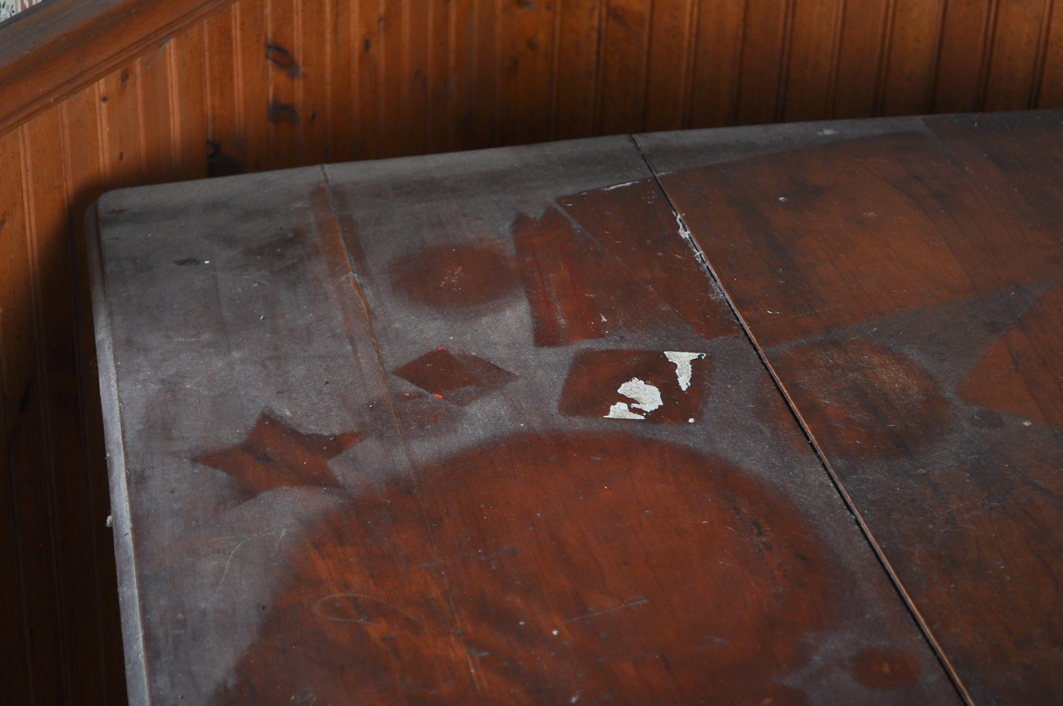 Antique Cherry Drop Leaf Dining Table