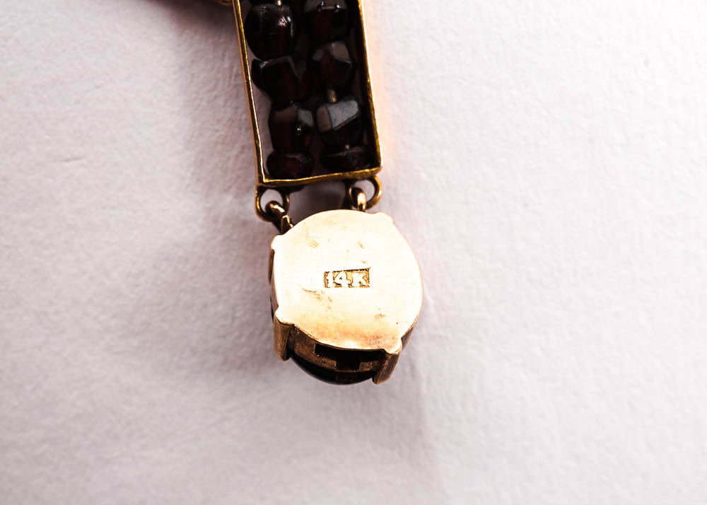 Antique Victorian Garnet Bracelet