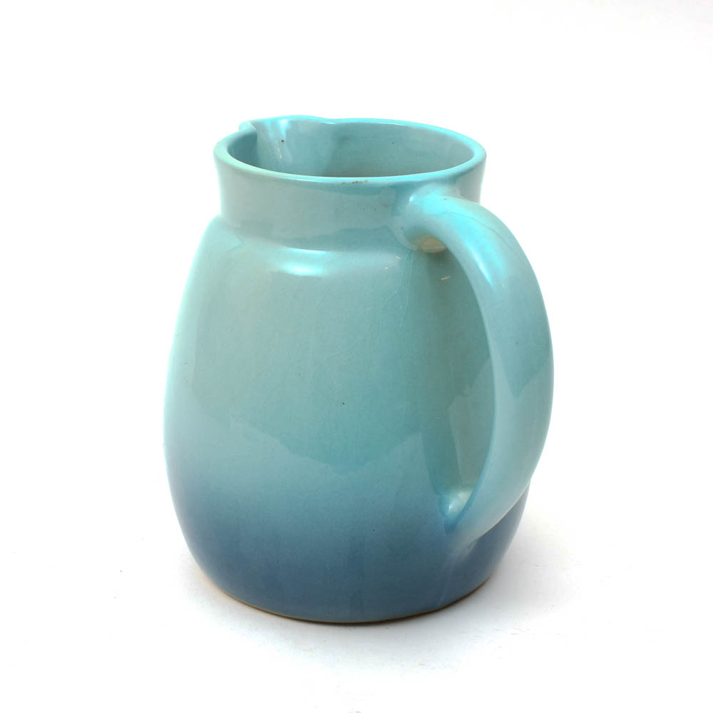 Roseville Pottery Aqua Pitcher