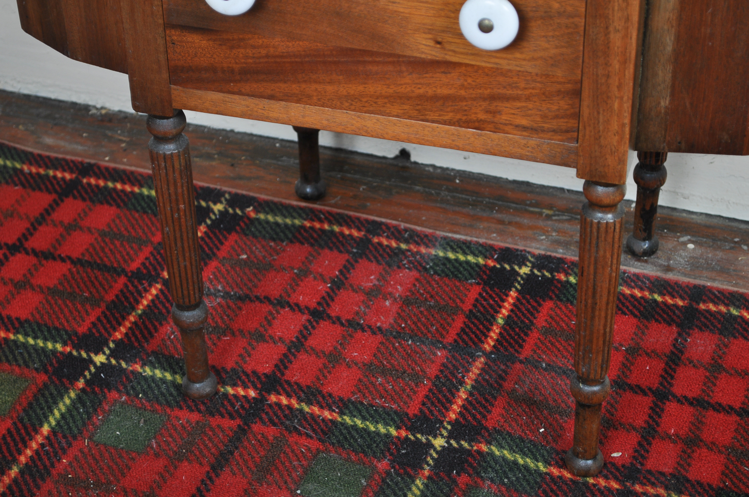 Early 20th Century Wooden Sewing Cabinet