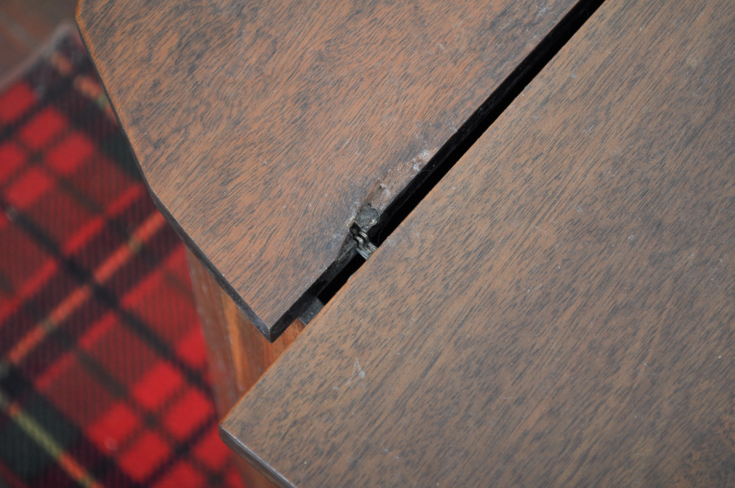 Early 20th Century Wooden Sewing Cabinet