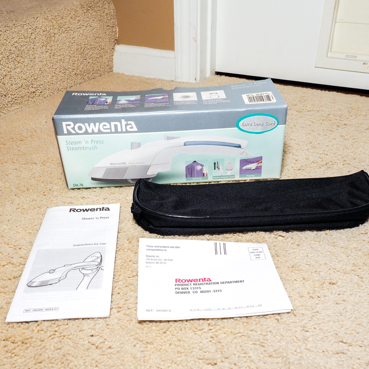 Rowenta Master Valet Garment Steamer and Hand Held Steamer