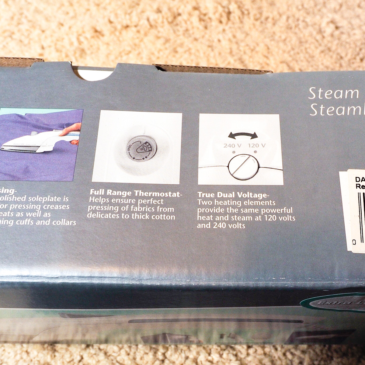 Rowenta Master Valet Garment Steamer and Hand Held Steamer