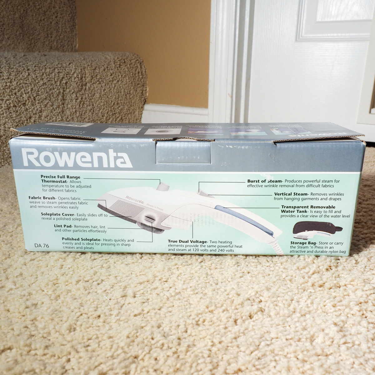 Rowenta Master Valet Garment Steamer and Hand Held Steamer