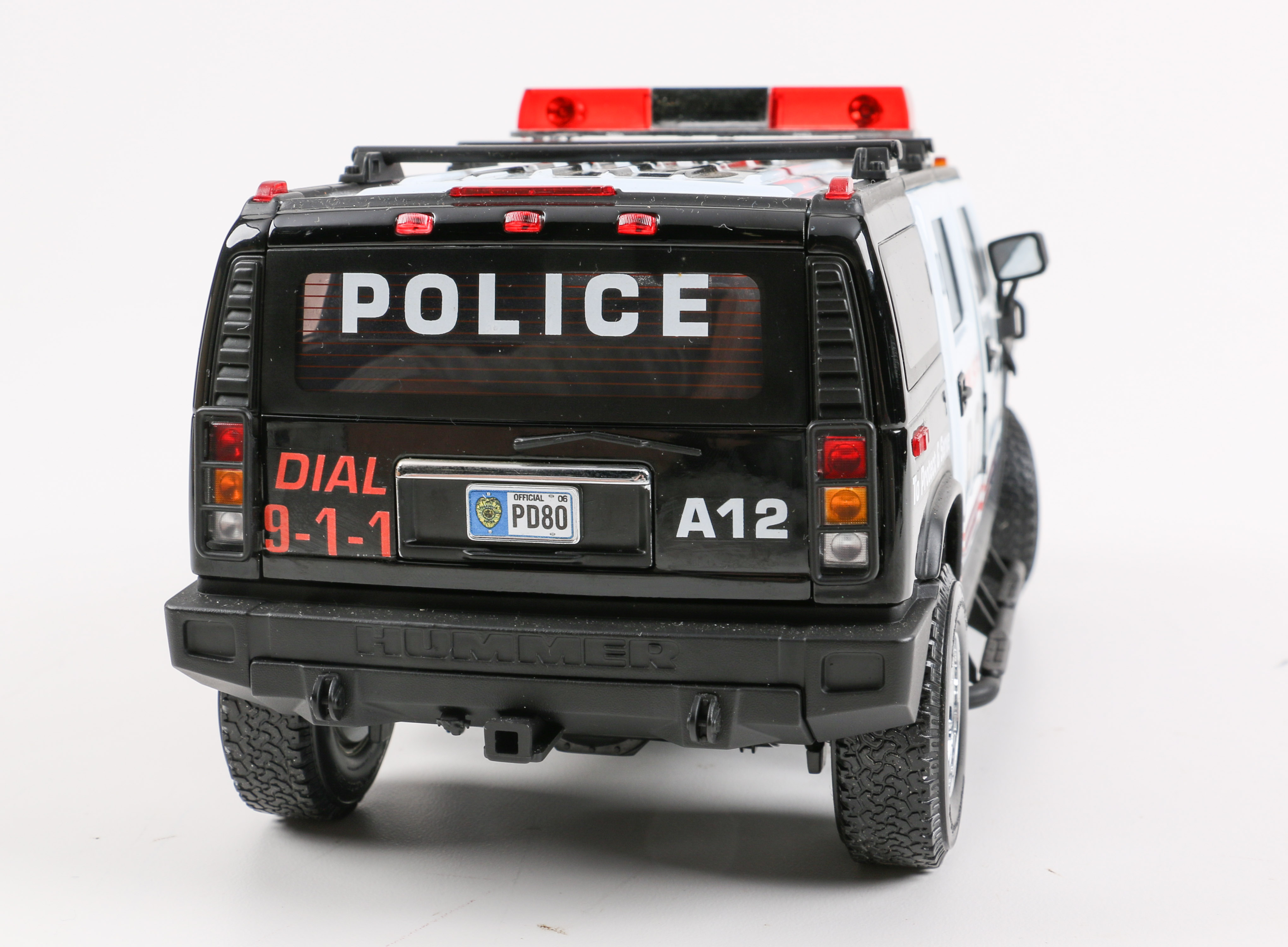 Highway 61 Hummer Police Vehicle