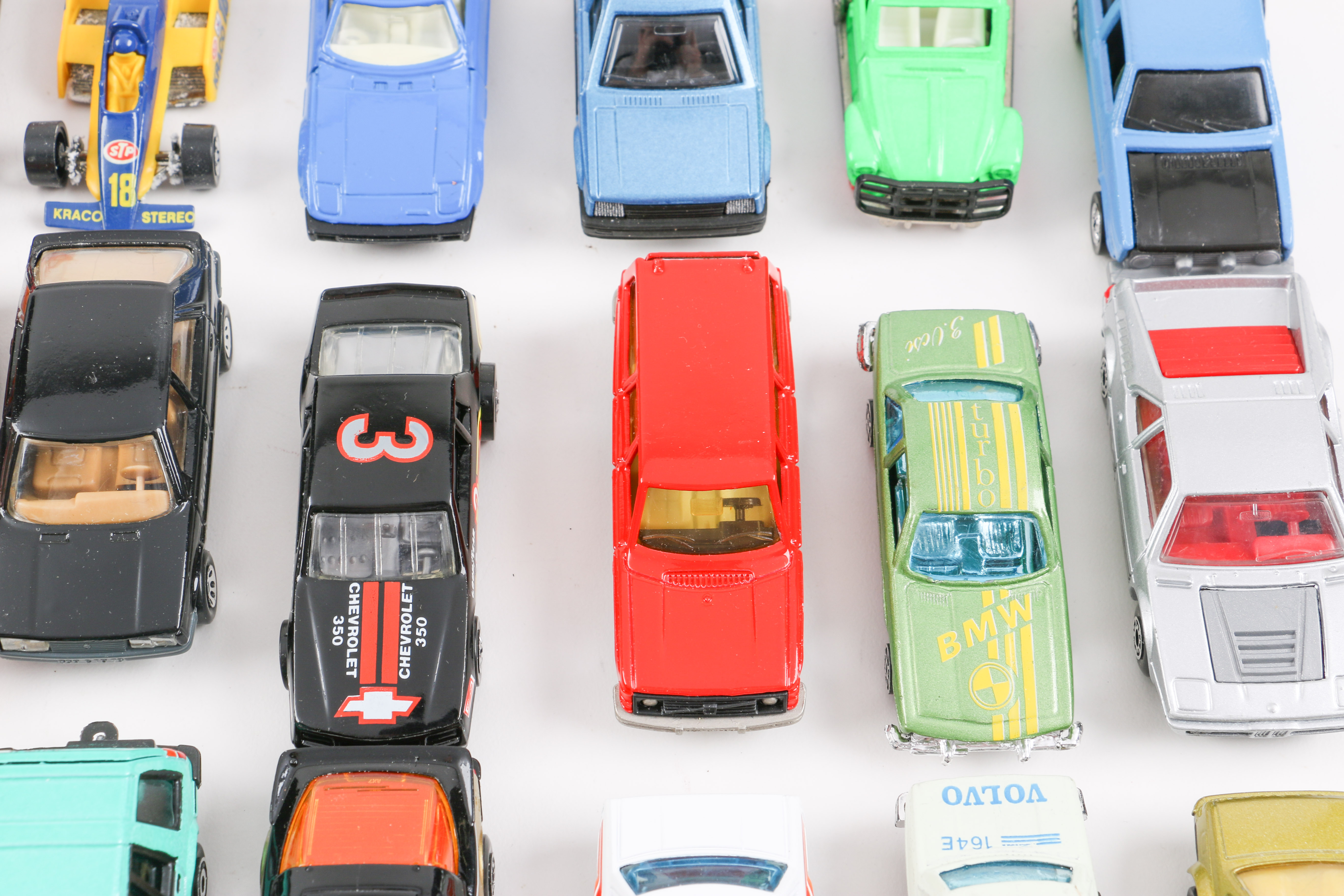 Forty-Eight 1:64 Scale Die-Cast Cars