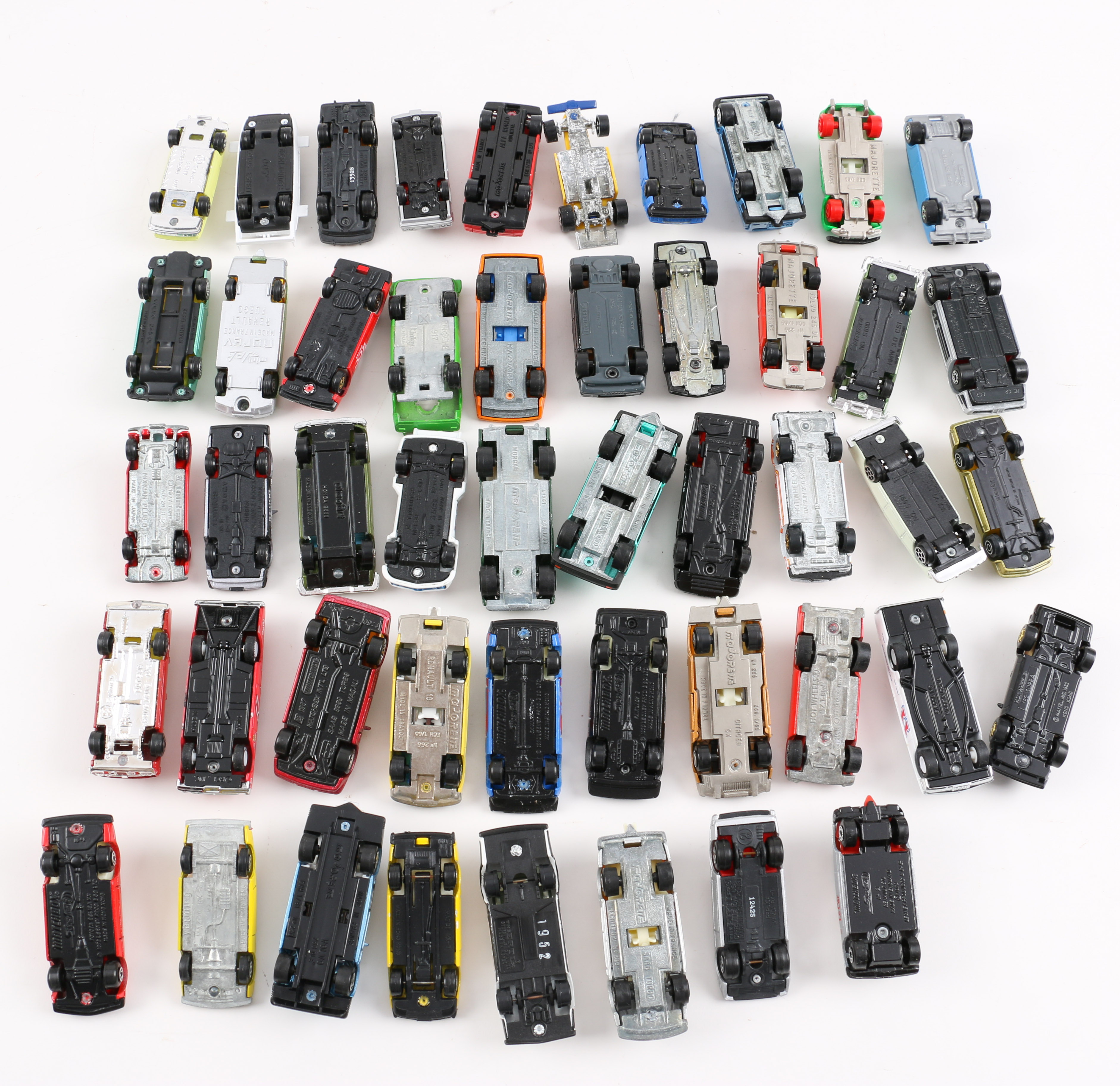 Forty-Eight 1:64 Scale Die-Cast Cars