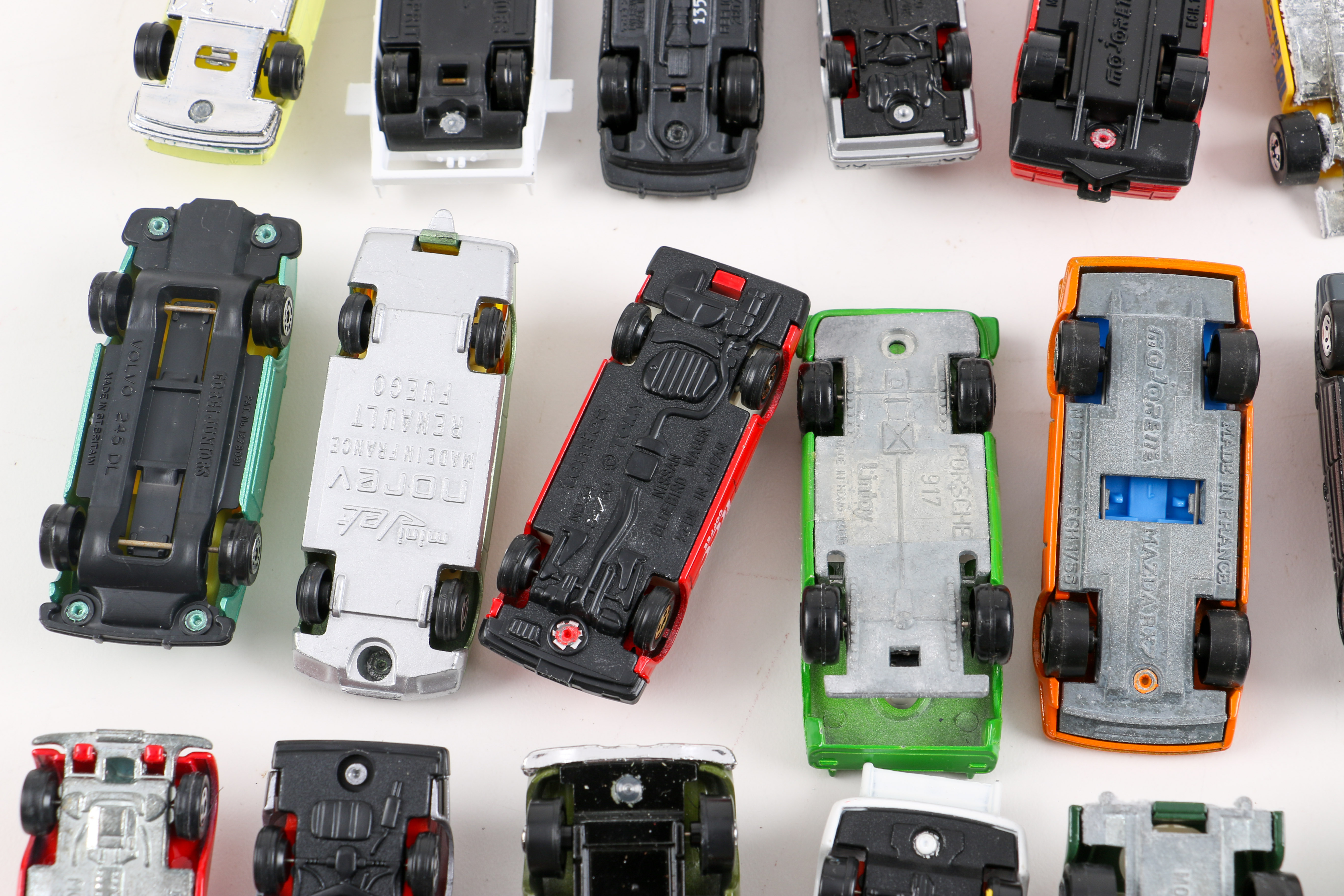 Forty-Eight 1:64 Scale Die-Cast Cars