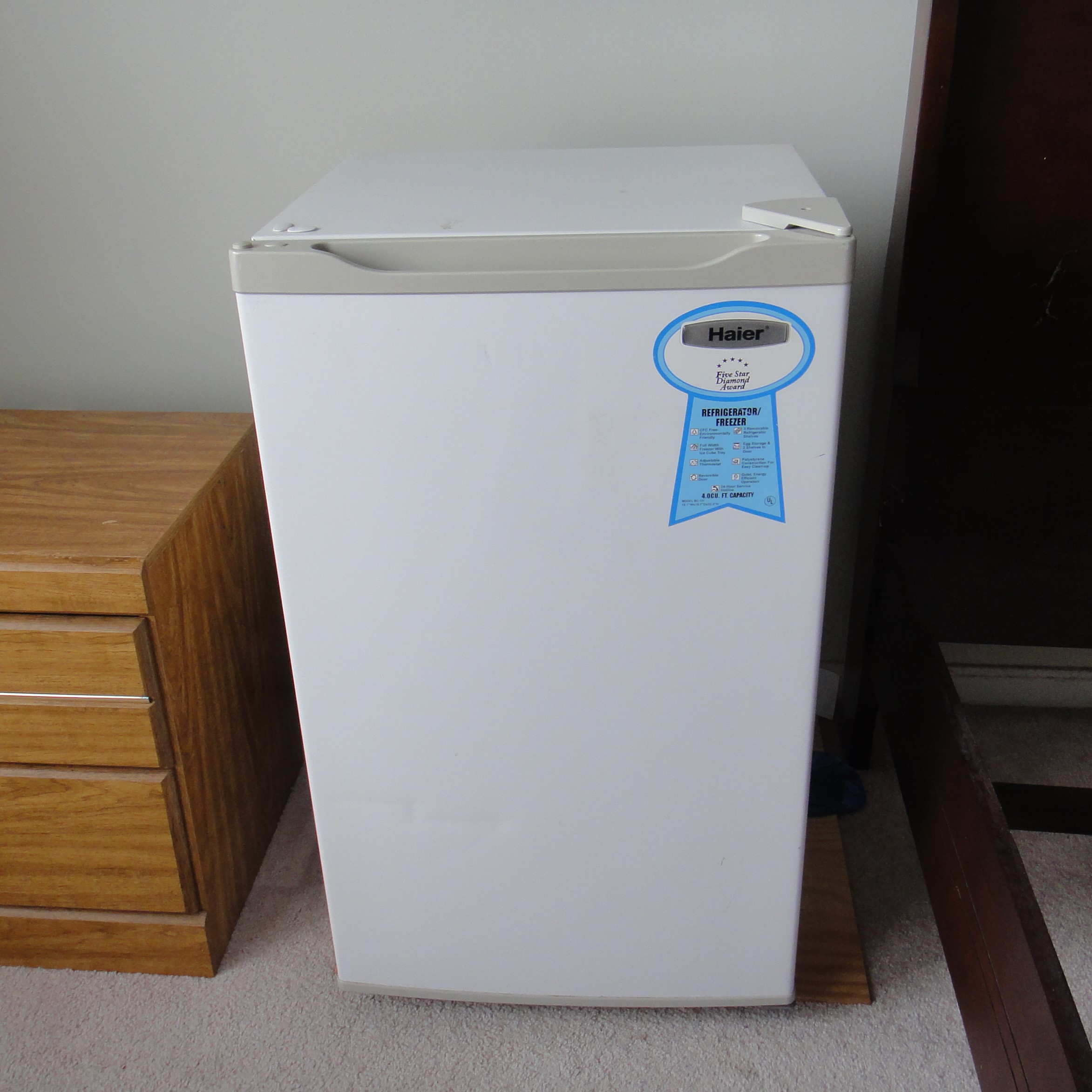 Haier 4.0 Cubic Foot Mini Refrigerator
