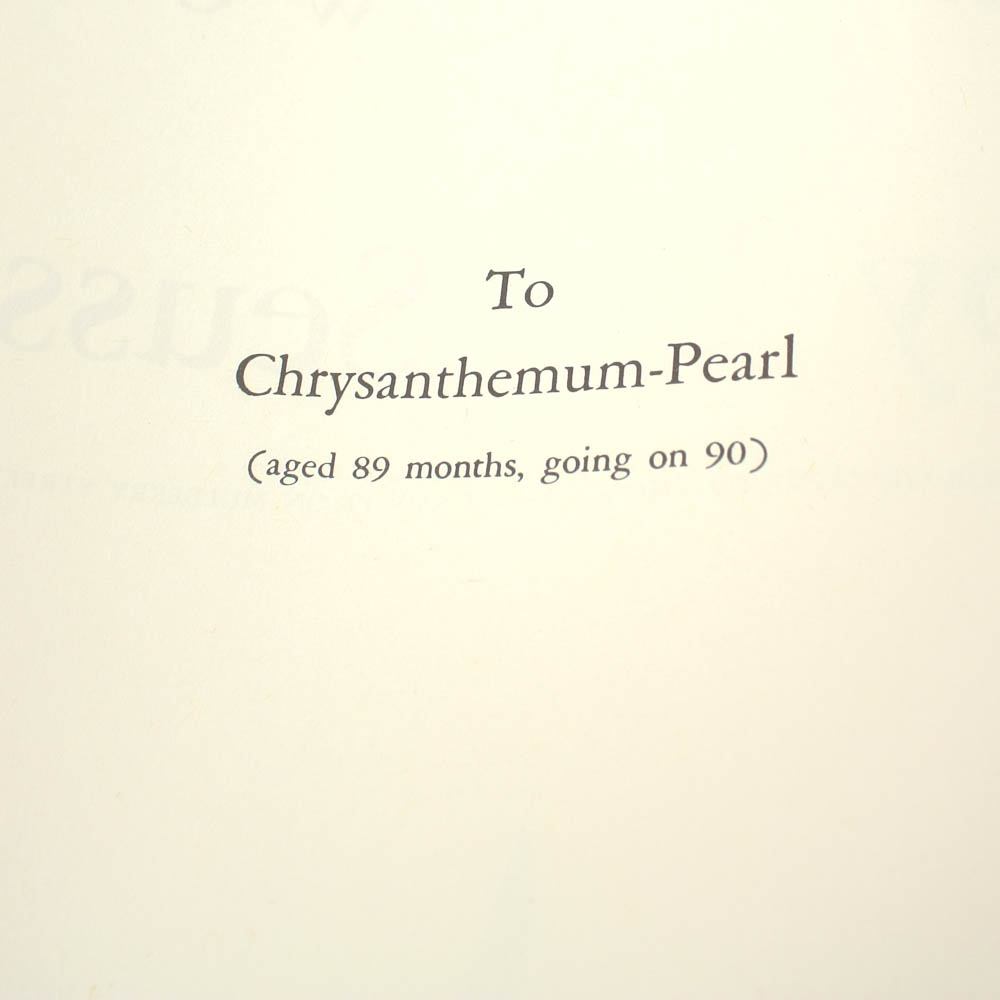 "The 500 Hats of Bartholomew Cubbins" by Dr. Suess Early Edition